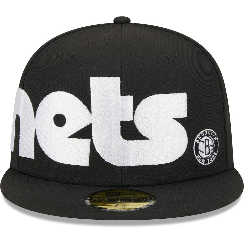 Brooklyn Nets Checkerboard UV 59FIFTY Fitted Hat Black | New Era online