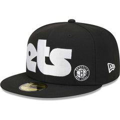 Brooklyn Nets Checkerboard UV 59FIFTY Fitted Hat Black | New Era online