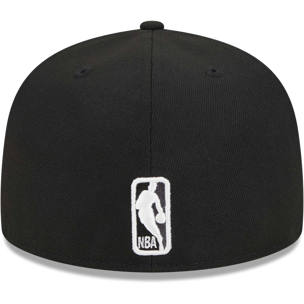 Brooklyn Nets Checkerboard UV 59FIFTY Fitted Hat Black | New Era online