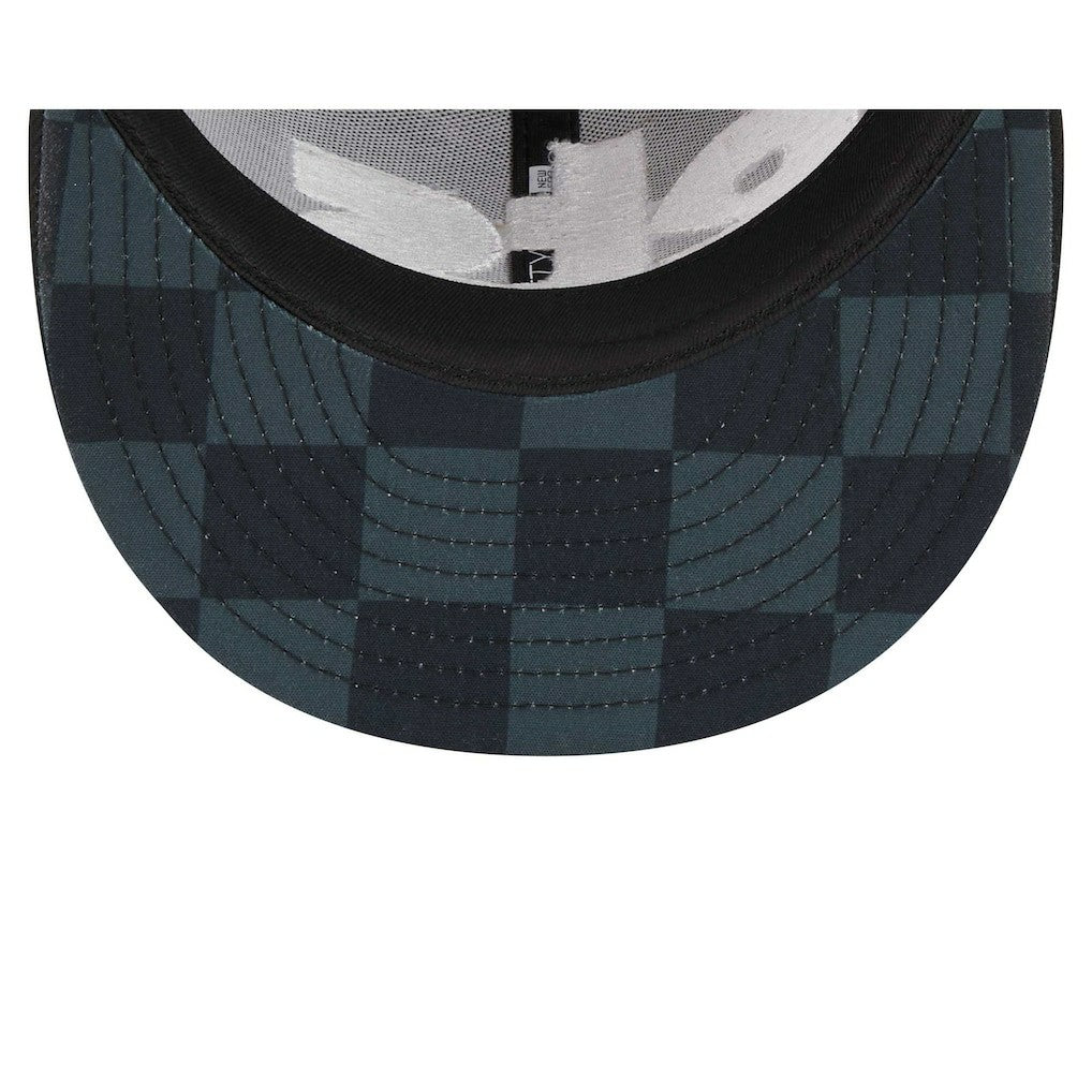 Brooklyn Nets Checkerboard UV 59FIFTY Fitted Hat Black | New Era online