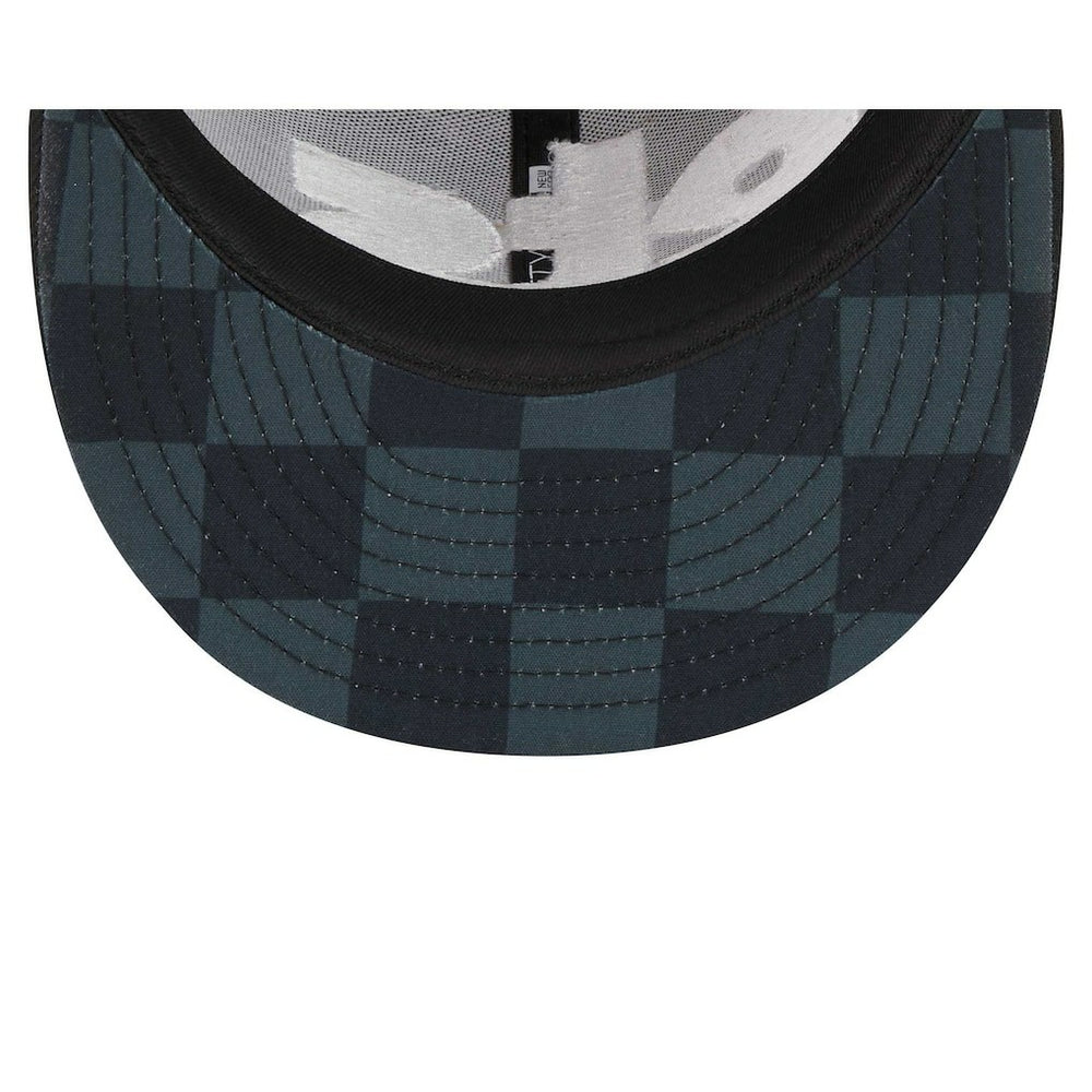 Brooklyn Nets Checkerboard UV 59FIFTY Fitted Hat Black | New Era online