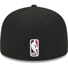 Miami Heat Checkerboard UV 59FIFTY Fitted Hat Black | New Era Lifestyle