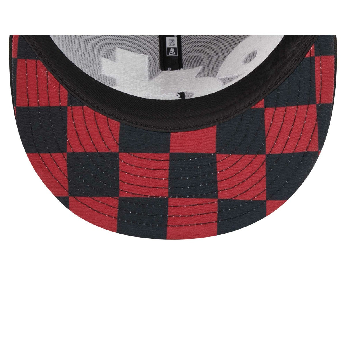 Miami Heat Checkerboard UV 59FIFTY Fitted Hat Black | New Era Lifestyle
