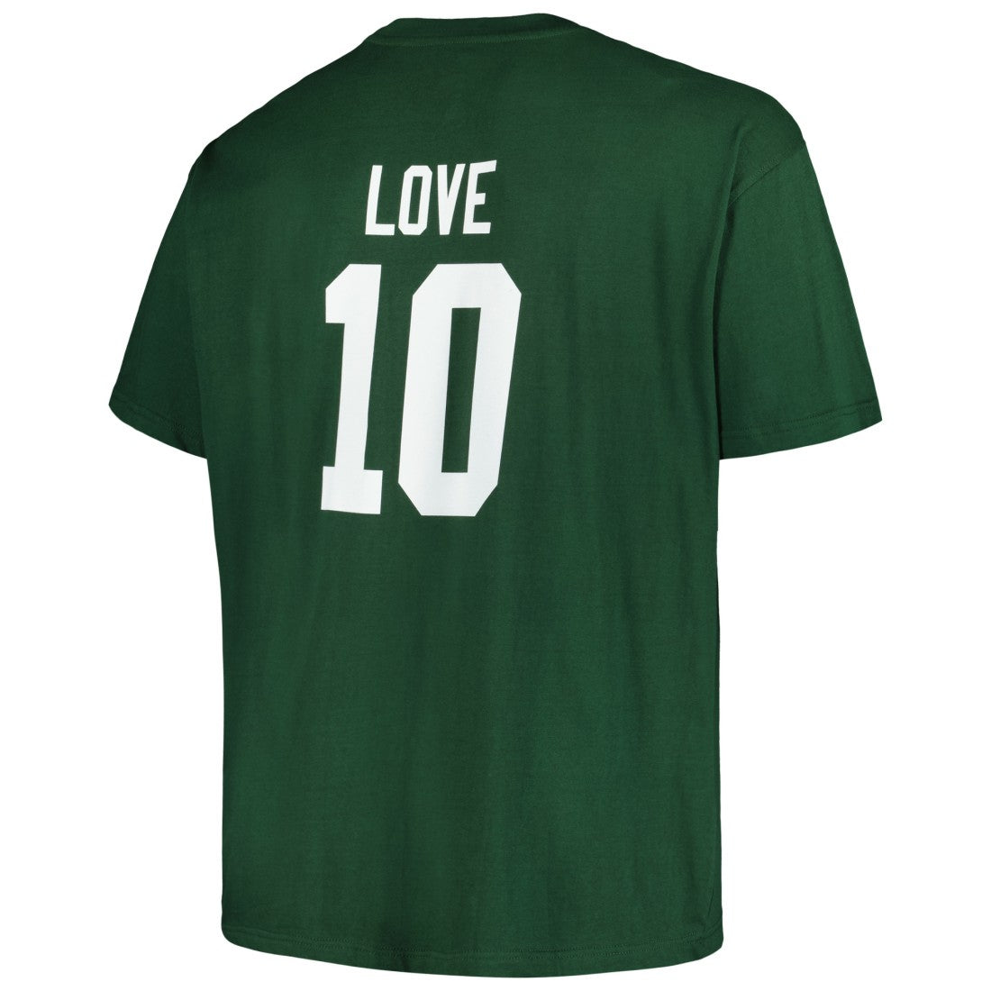 Fanatics Jordan Love Green Bay Packers Big & Tall Player Name & Number T-Shirt Green