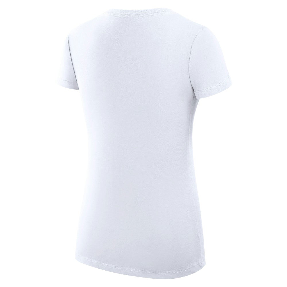 Kansas City Royals G-III 4Her by Carl Banks Women's Super-Slim Fit Lightweight City Graphic V-Neck T-Shirt - White - MLB on Sale