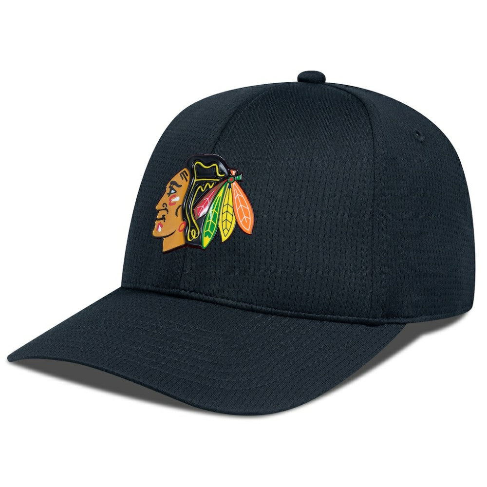 Chicago Blackhawks Levelwear Zephyr Adjustable Hat - Black - NHL 200656302