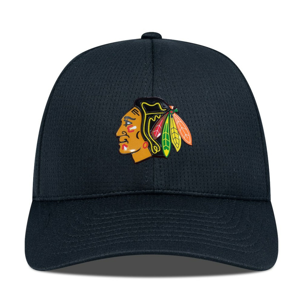 Chicago Blackhawks Levelwear Zephyr Adjustable Hat - Black - NHL 200656302