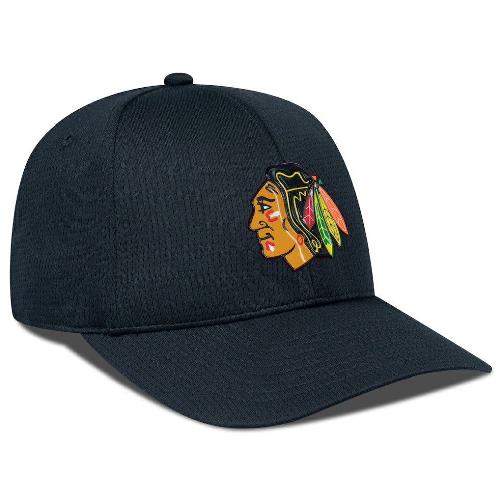 Chicago Blackhawks Levelwear Zephyr Adjustable Hat - Black - NHL 200656302