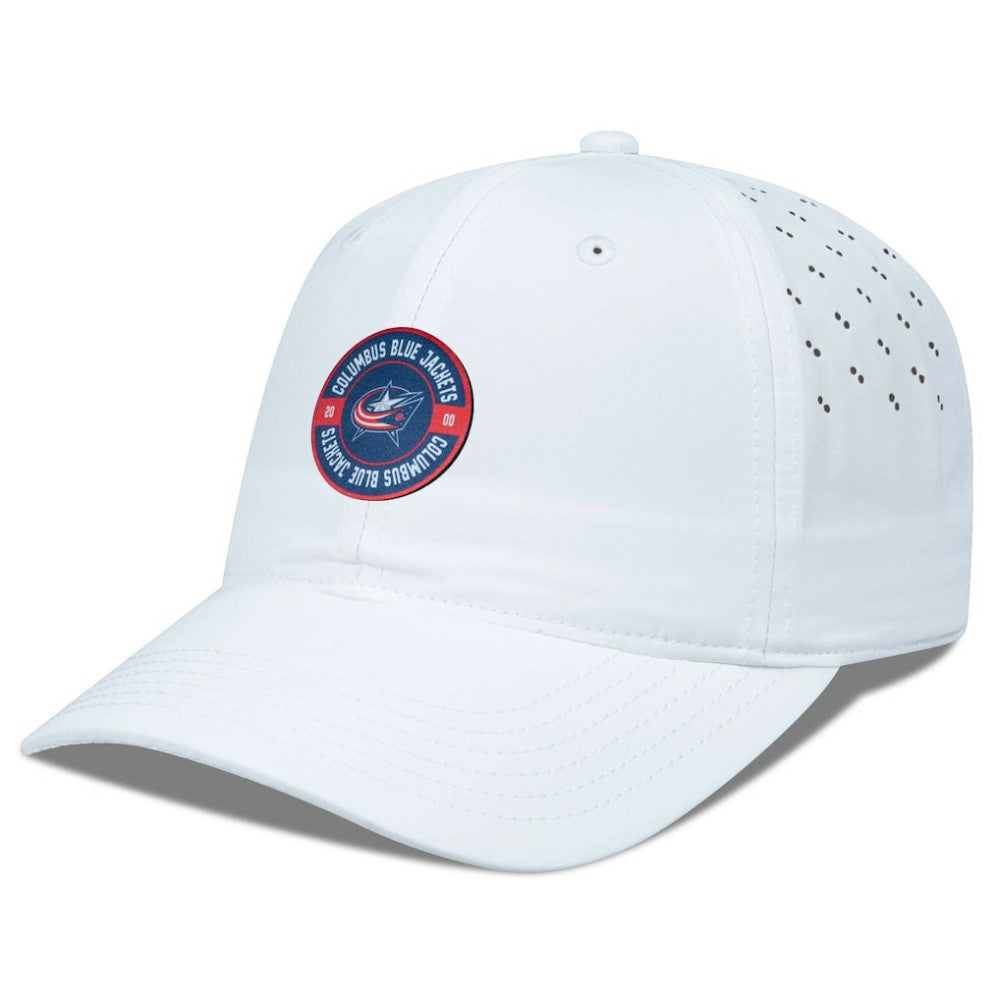 Columbus Blue Jackets Levelwear Women's Haven Adjustable Hat - White - NHL 200656328