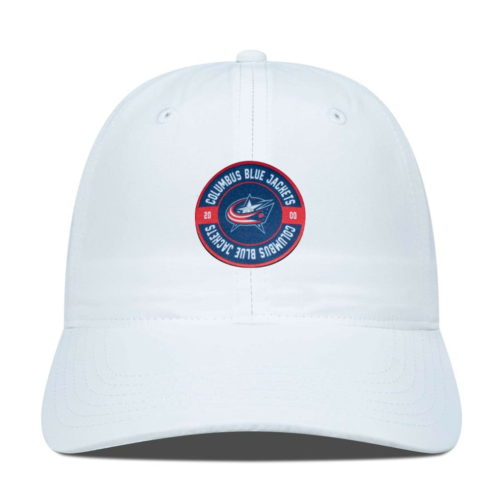 Columbus Blue Jackets Levelwear Women's Haven Adjustable Hat - White - NHL 200656328