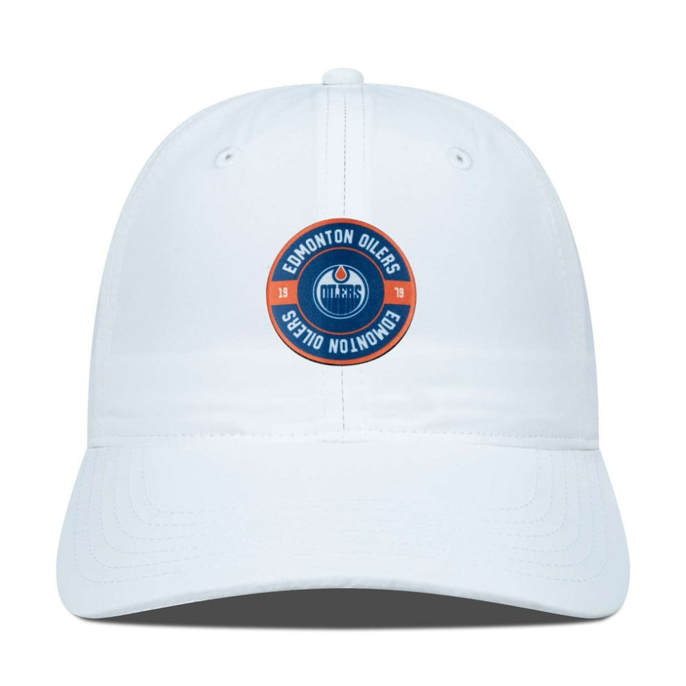 Edmonton Oilers Levelwear Women's Haven Adjustable Hat - White - NHL 200656340