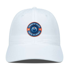 Edmonton Oilers Levelwear Women's Haven Adjustable Hat - White - NHL 200656340