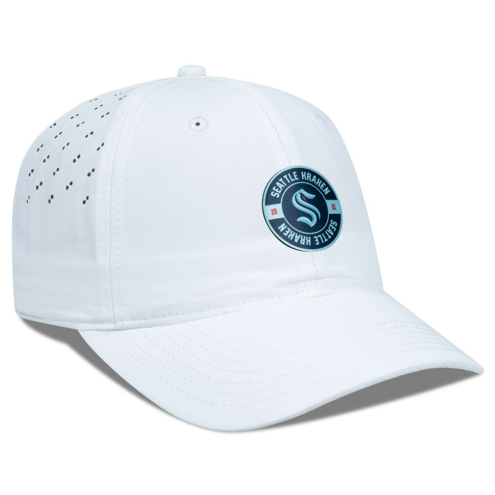 Seattle Kraken Levelwear Women's Haven Adjustable Hat - White - NHL 200656370