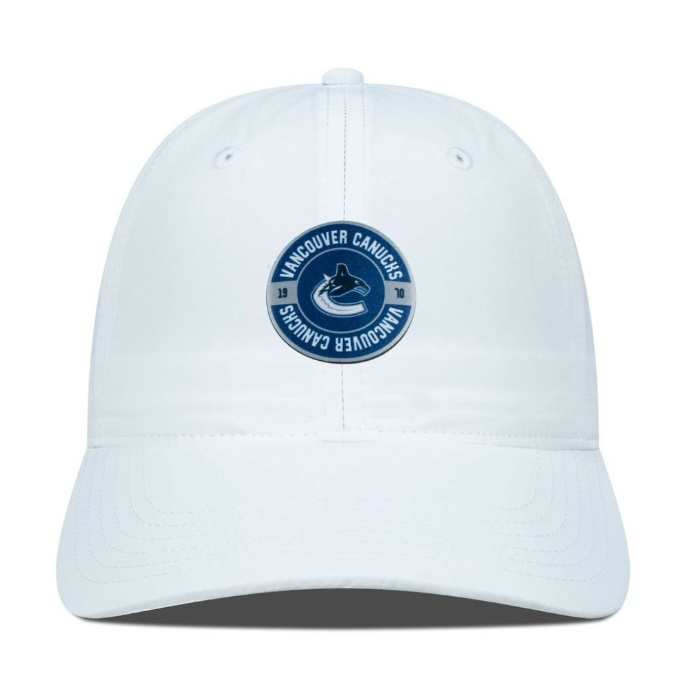 Vancouver Canucks Levelwear Women's Haven Adjustable Hat - White - NHL 200656378