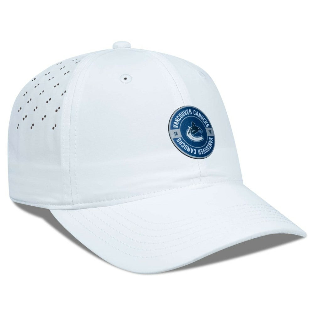 Vancouver Canucks Levelwear Women's Haven Adjustable Hat - White - NHL 200656378