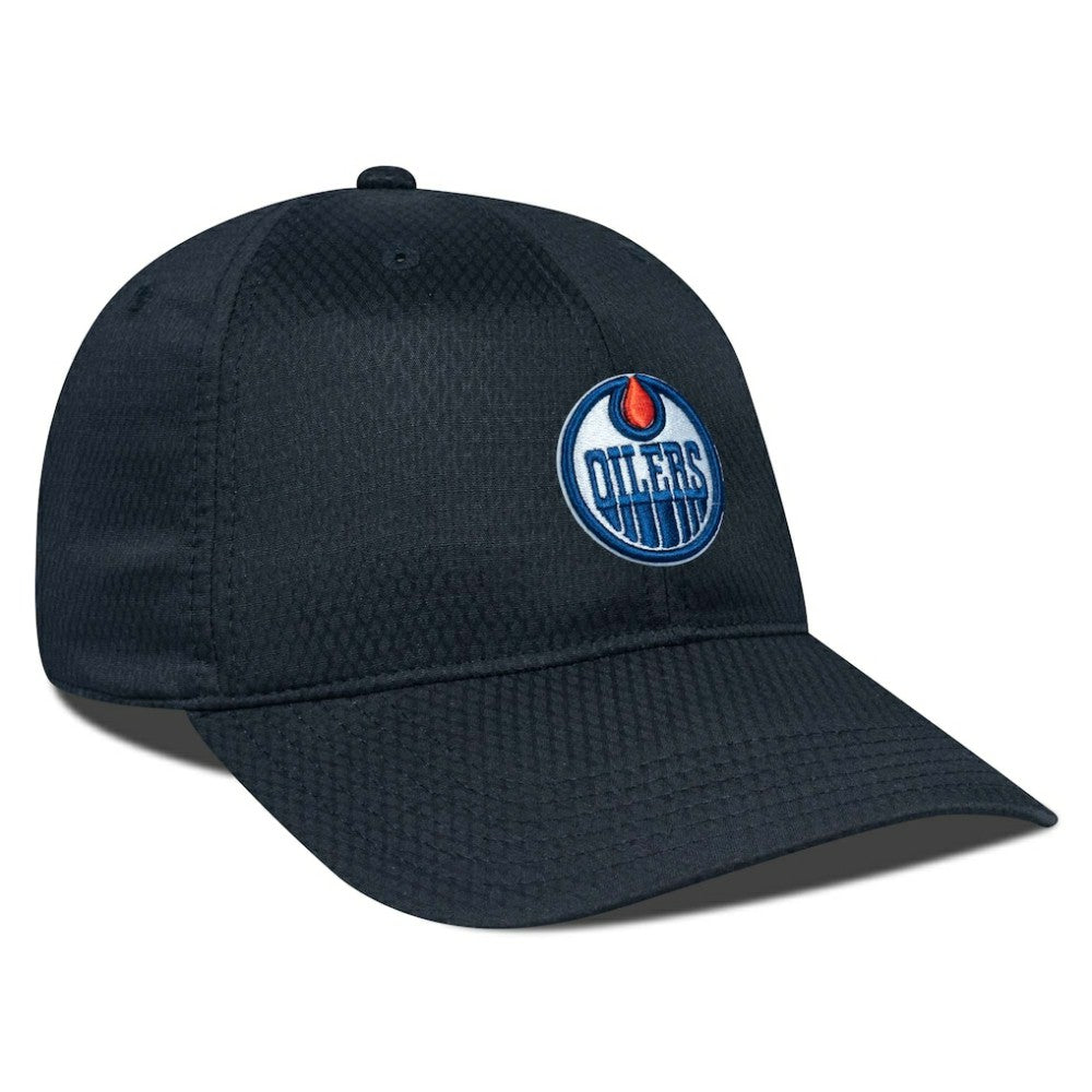 Edmonton Oilers Levelwear Matrix Adjustable Hat - Black - NHL 200656423