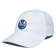 Edmonton Oilers Levelwear Matrix Adjustable Hat - White - NHL 200656428
