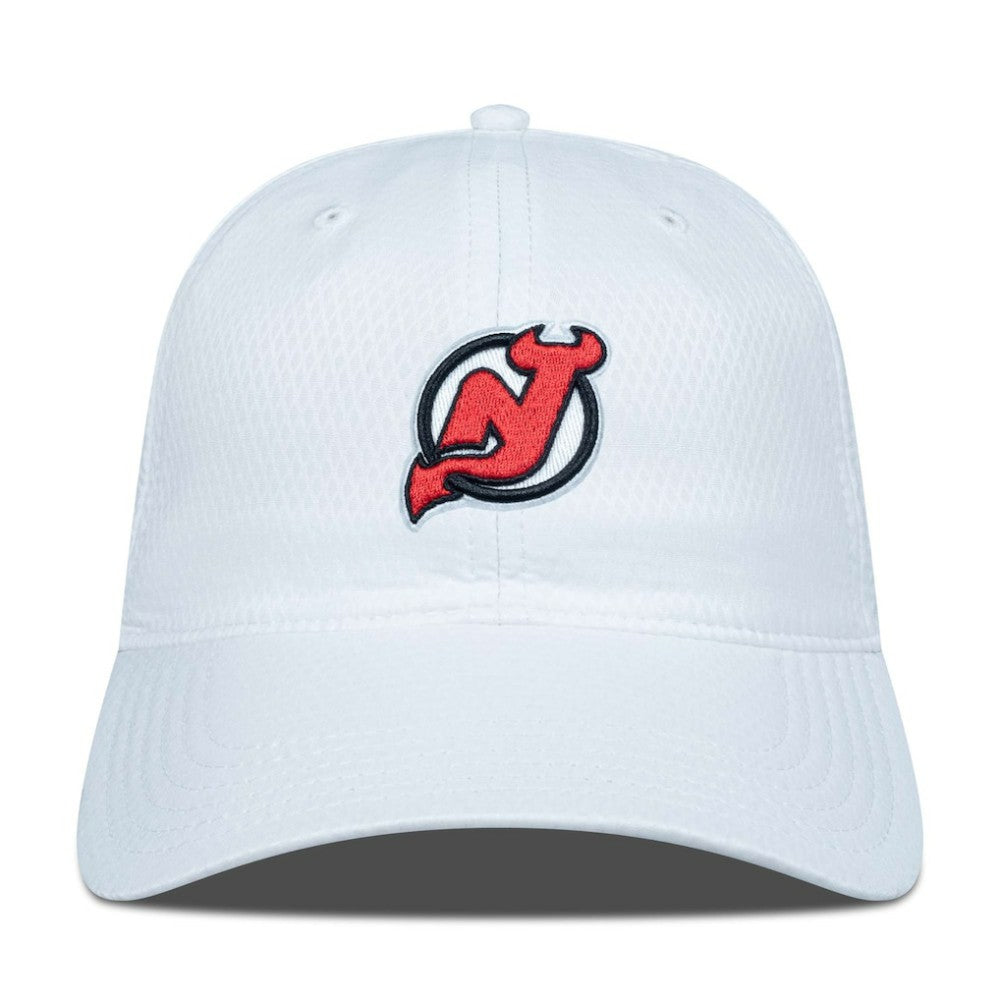 New Jersey Devils Levelwear Matrix Adjustable Hat - White - NHL 200656449