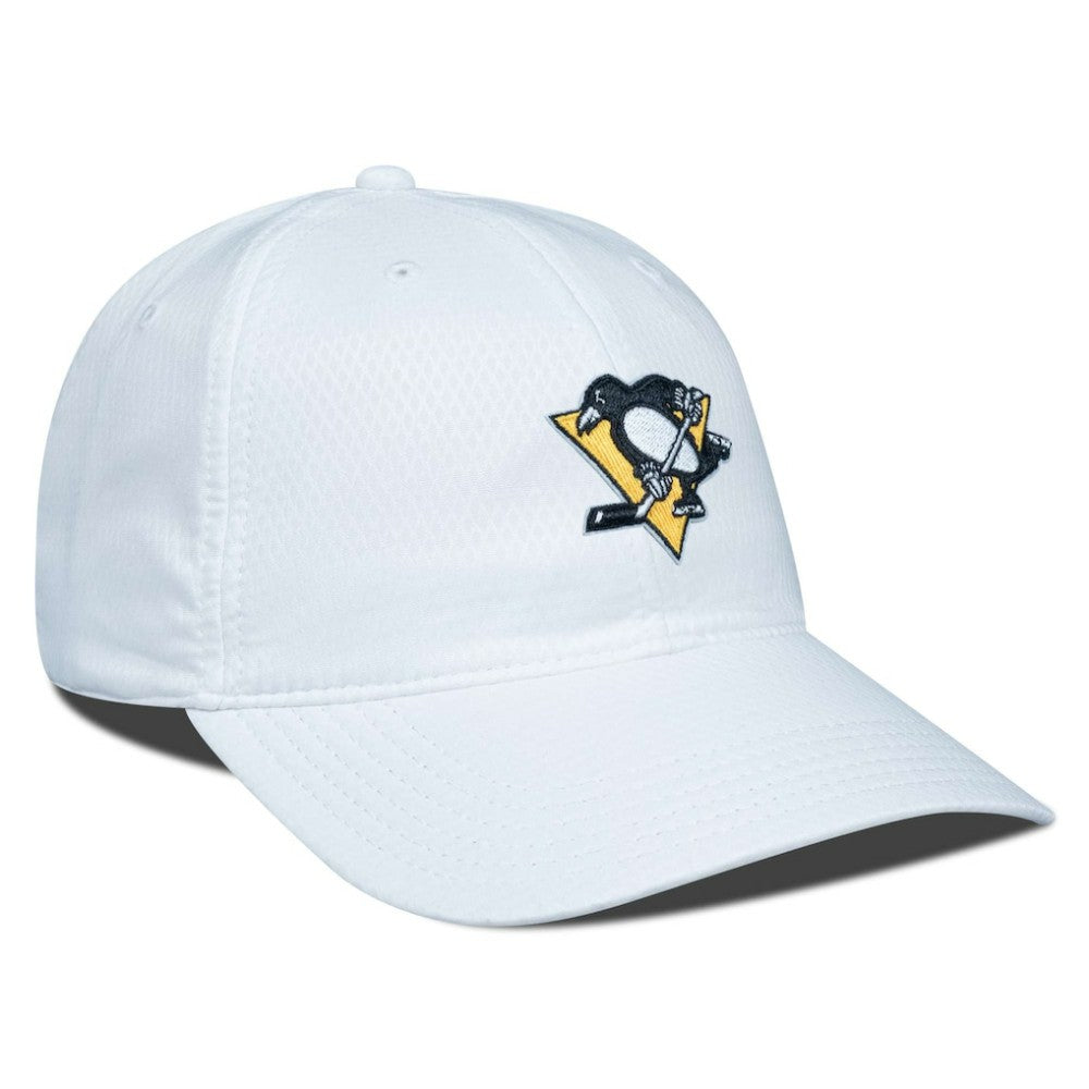 Pittsburgh Penguins Levelwear Matrix Adjustable Hat - White - NHL 200656465