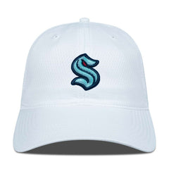 Seattle Kraken Levelwear Matrix Adjustable Hat - White - NHL 200656471