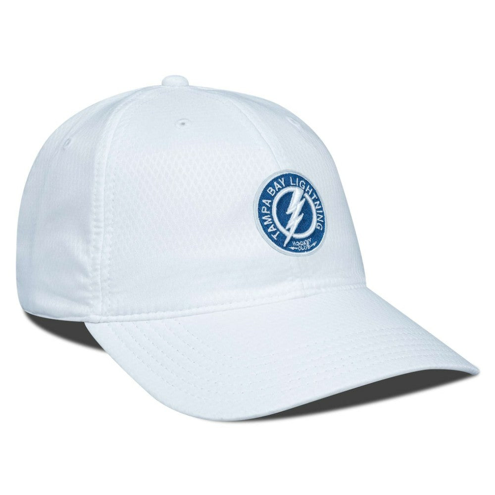 Tampa Bay Lightning Levelwear Matrix Adjustable Hat - White - NHL 200656475
