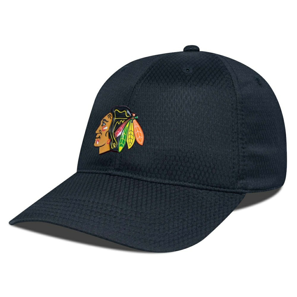Chicago Blackhawks Levelwear Matrix Adjustable Hat - Black - NHL 200656482
