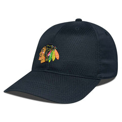 Chicago Blackhawks Levelwear Matrix Adjustable Hat - Black - NHL 200656482
