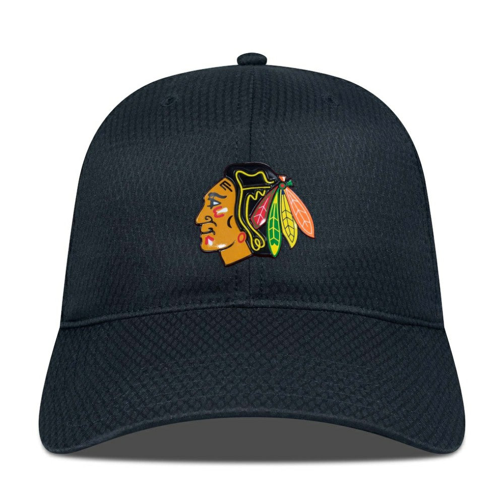 Chicago Blackhawks Levelwear Matrix Adjustable Hat - Black - NHL 200656482