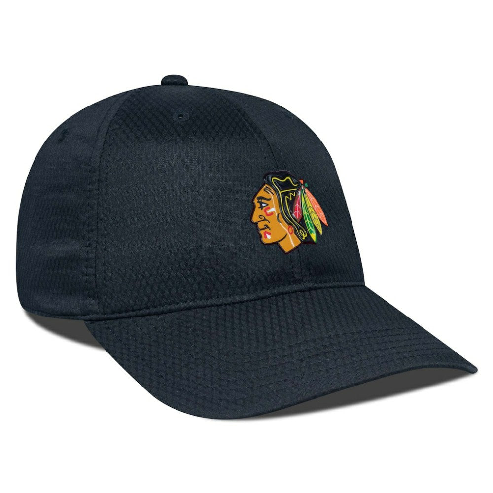 Chicago Blackhawks Levelwear Matrix Adjustable Hat - Black - NHL 200656482