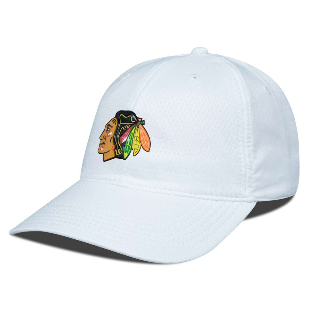Chicago Blackhawks Levelwear Matrix Adjustable Hat - White - NHL 200656486