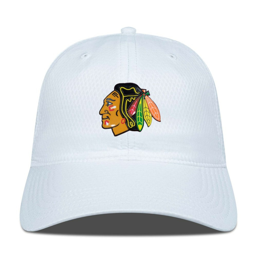 Chicago Blackhawks Levelwear Matrix Adjustable Hat - White - NHL 200656486