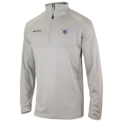 Charlotte Hornets Omni-Wick Rockin' It Quarter-Zip Pullover Top Heather Gray | Columbia US
