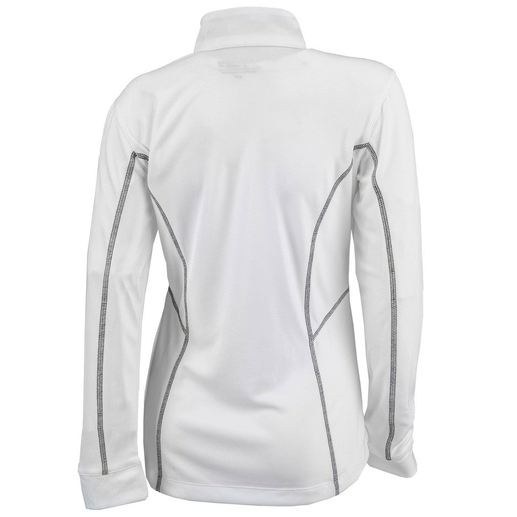 Cleveland Cavaliers Women's Omni-Wick Shotgun Quarter-Zip Pullover Top for sale White | Columbia for sale