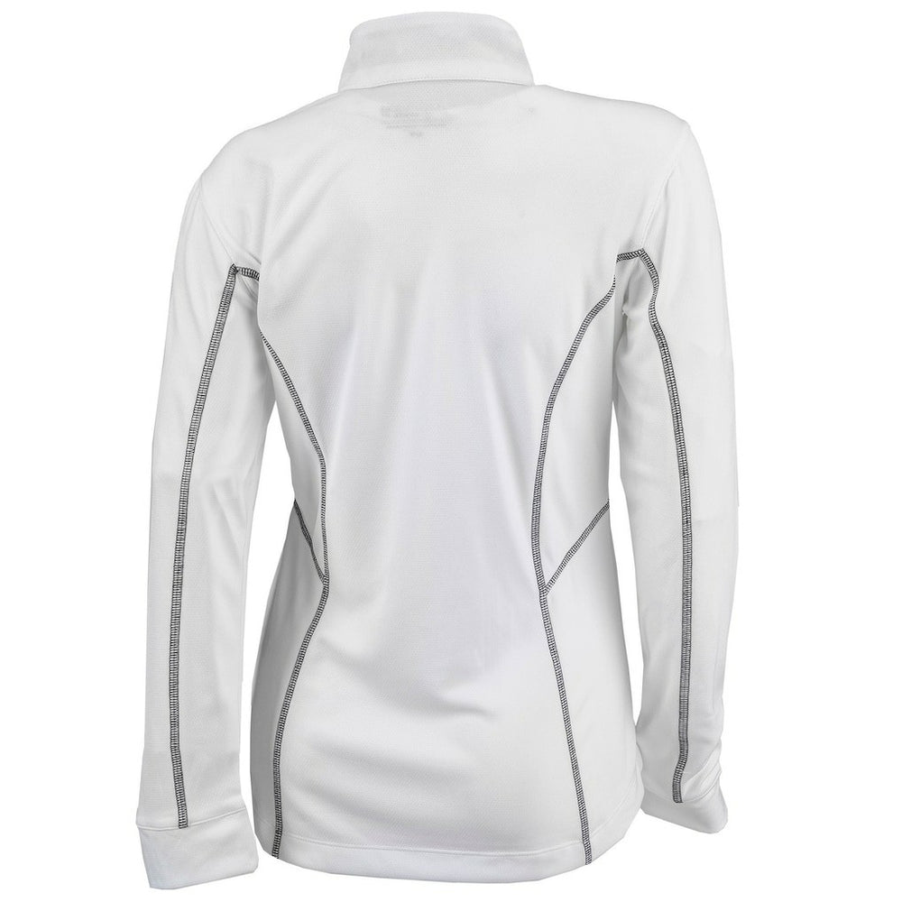 Cleveland Cavaliers Women's Omni-Wick Shotgun Quarter-Zip Pullover Top for sale White | Columbia for sale