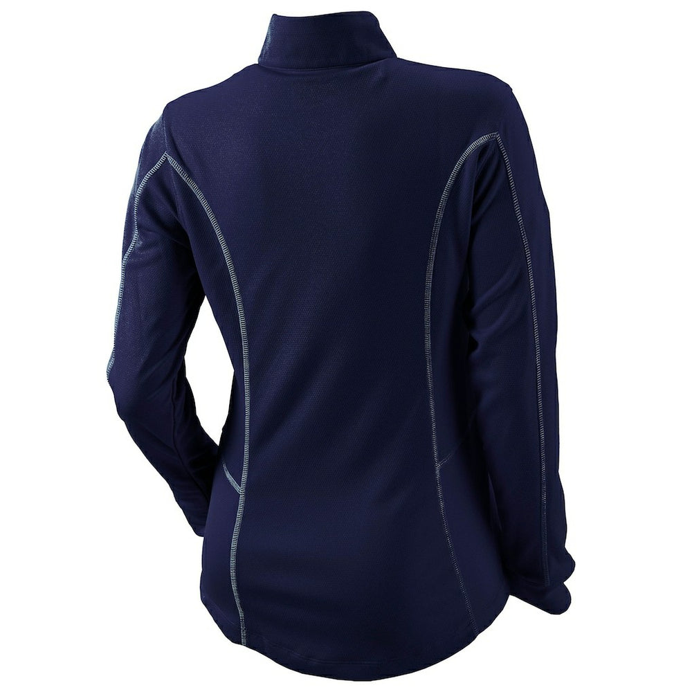Indiana Pacers Women's Omni-Wick Shotgun Quarter-Zip Pullover Top Navy | Columbia discount