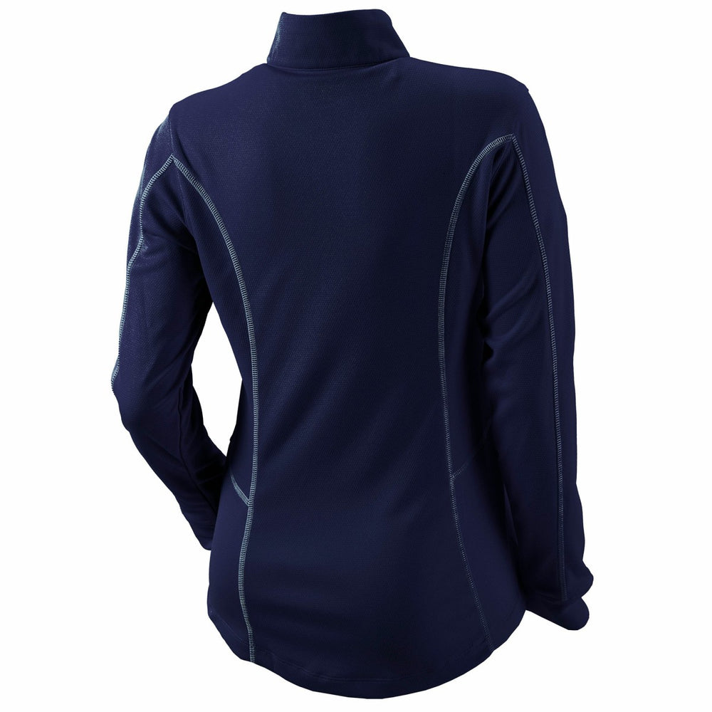 Minnesota Timberwolves Women's Omni-Wick Shotgun Quarter-Zip Pullover Top Navy | Columbia Lifestyle