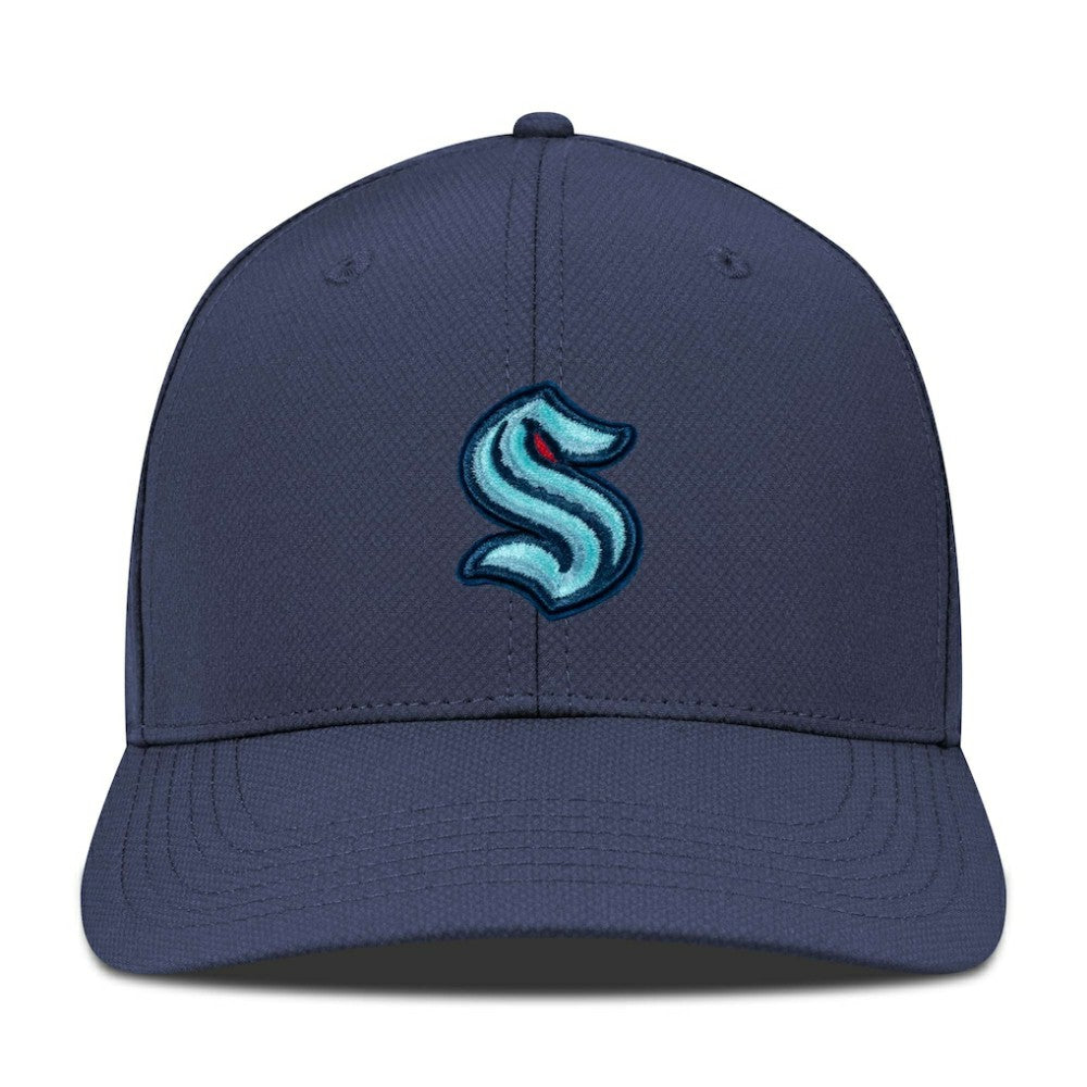 Seattle Kraken Levelwear Rise Flex Hat - Navy - NHL 200656713
