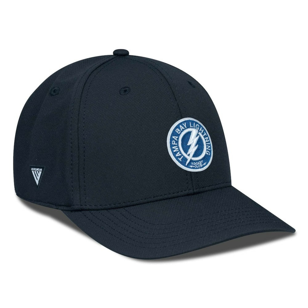 Tampa Bay Lightning Levelwear Rise Flex Hat - Black - NHL 200656714