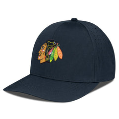 Chicago Blackhawks Levelwear Zeta Flex Hat - Black - NHL 200656729