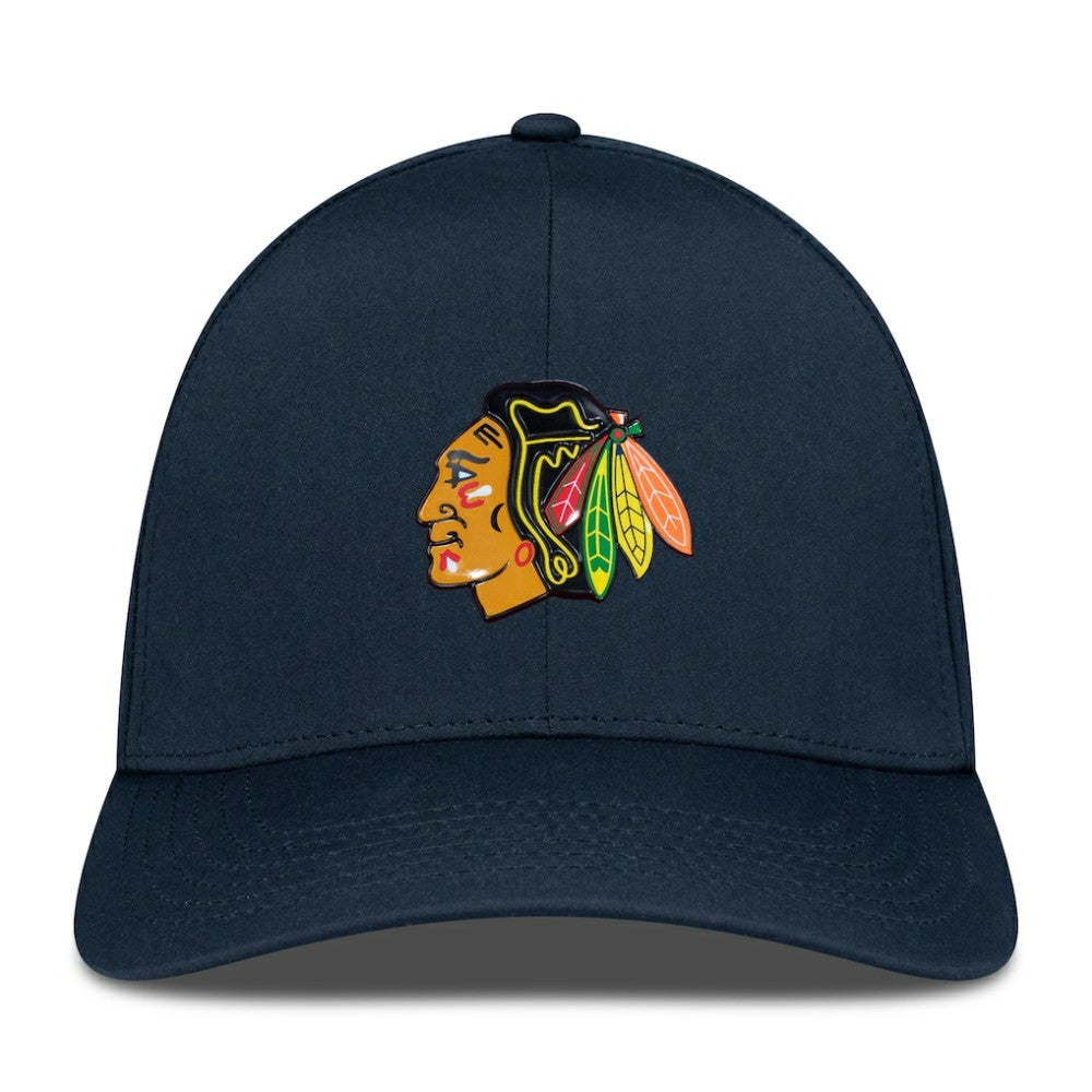 Chicago Blackhawks Levelwear Zeta Flex Hat - Black - NHL 200656729