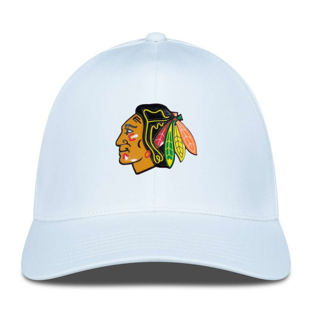 Chicago Blackhawks Levelwear Zeta Flex Hat - White - NHL 200656730