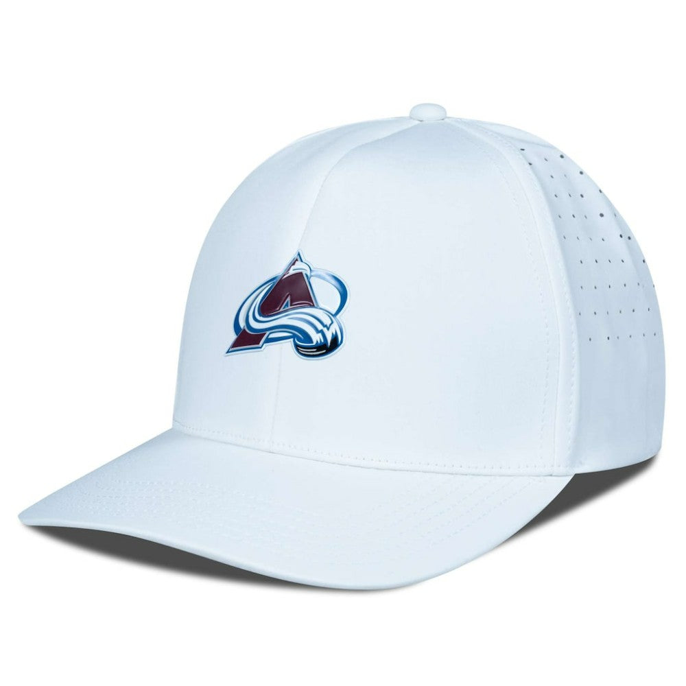 Colorado Avalanche Levelwear Zeta Flex Hat - White - NHL 200656732