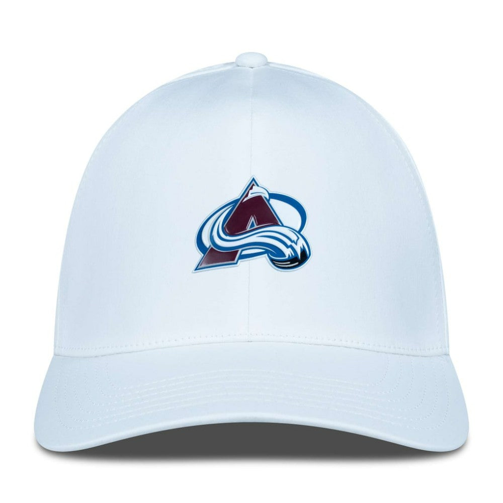 Colorado Avalanche Levelwear Zeta Flex Hat - White - NHL 200656732