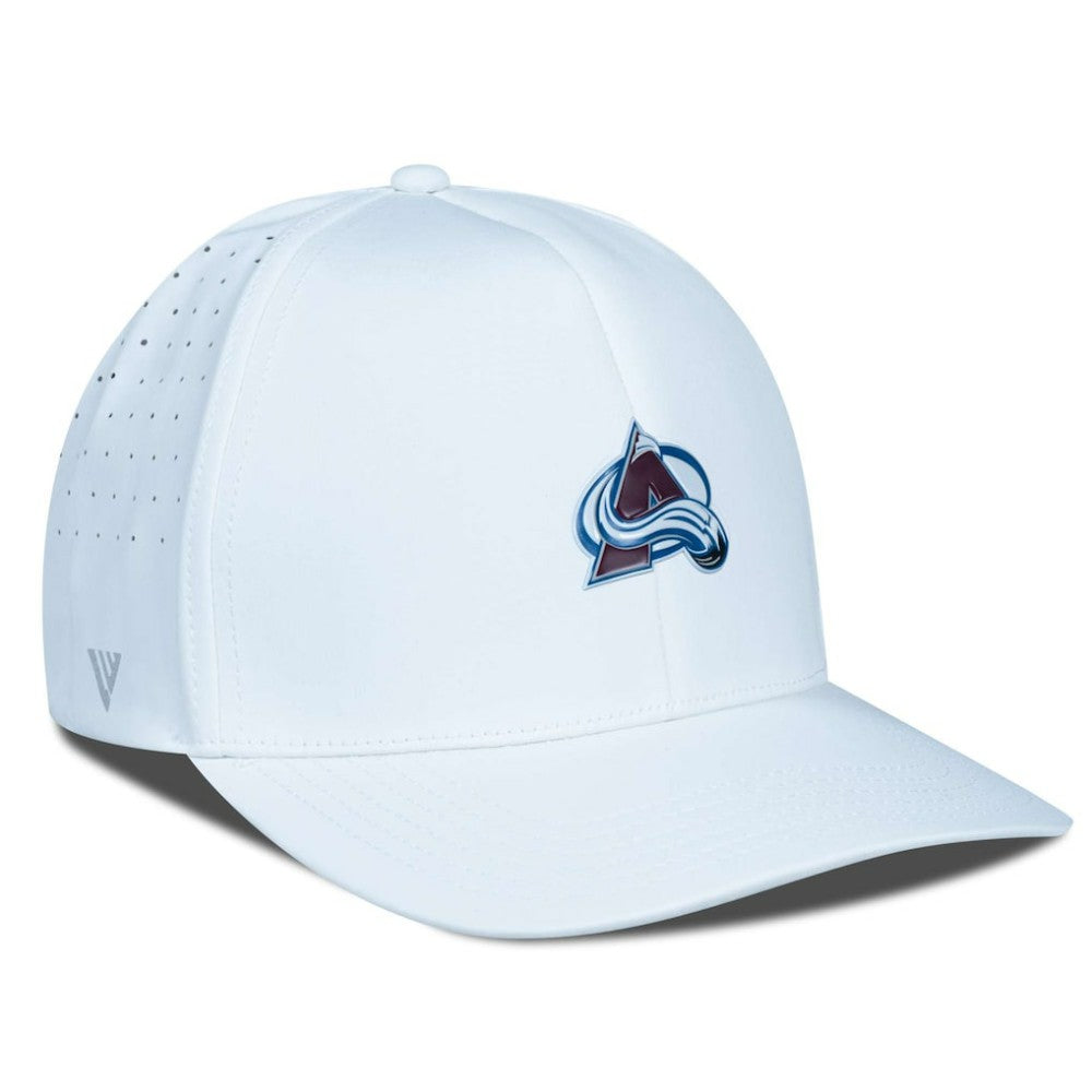 Colorado Avalanche Levelwear Zeta Flex Hat - White - NHL 200656732