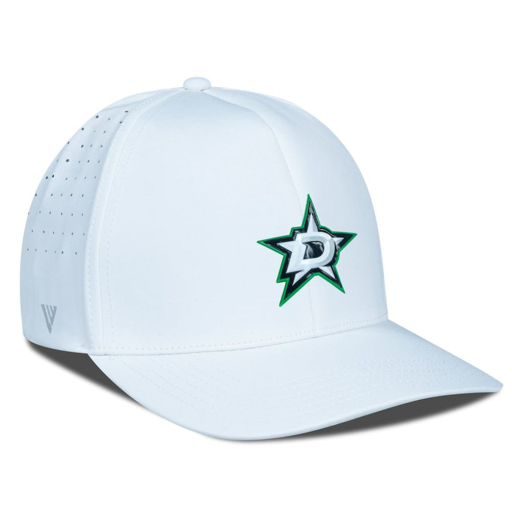 Dallas Stars Levelwear Zeta Flex Hat - White - NHL 200656736