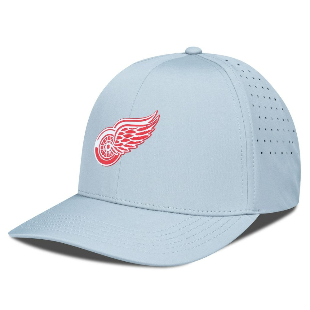 Detroit Red Wings Levelwear Zeta Flex Hat - Gray - NHL 200656737