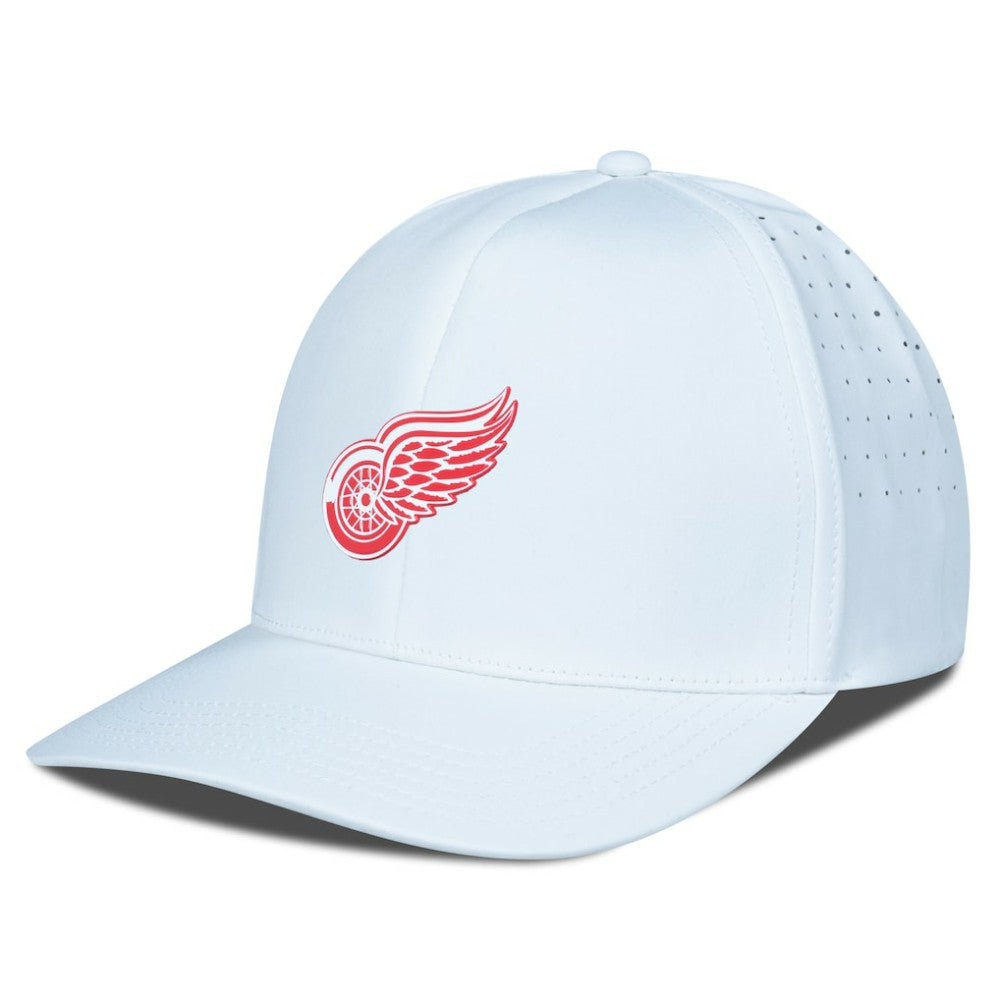 Detroit Red Wings Levelwear Zeta Flex Hat - White - NHL 200656738