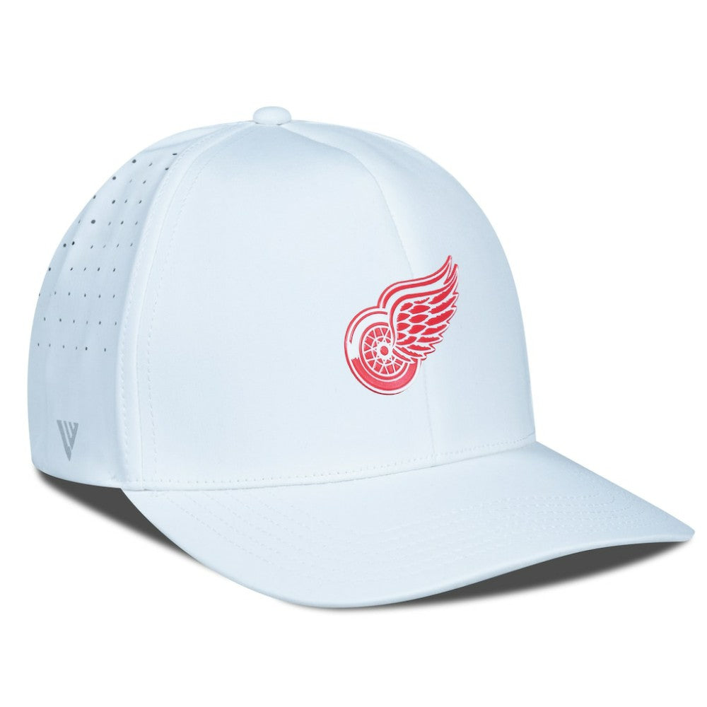 Detroit Red Wings Levelwear Zeta Flex Hat - White - NHL 200656738