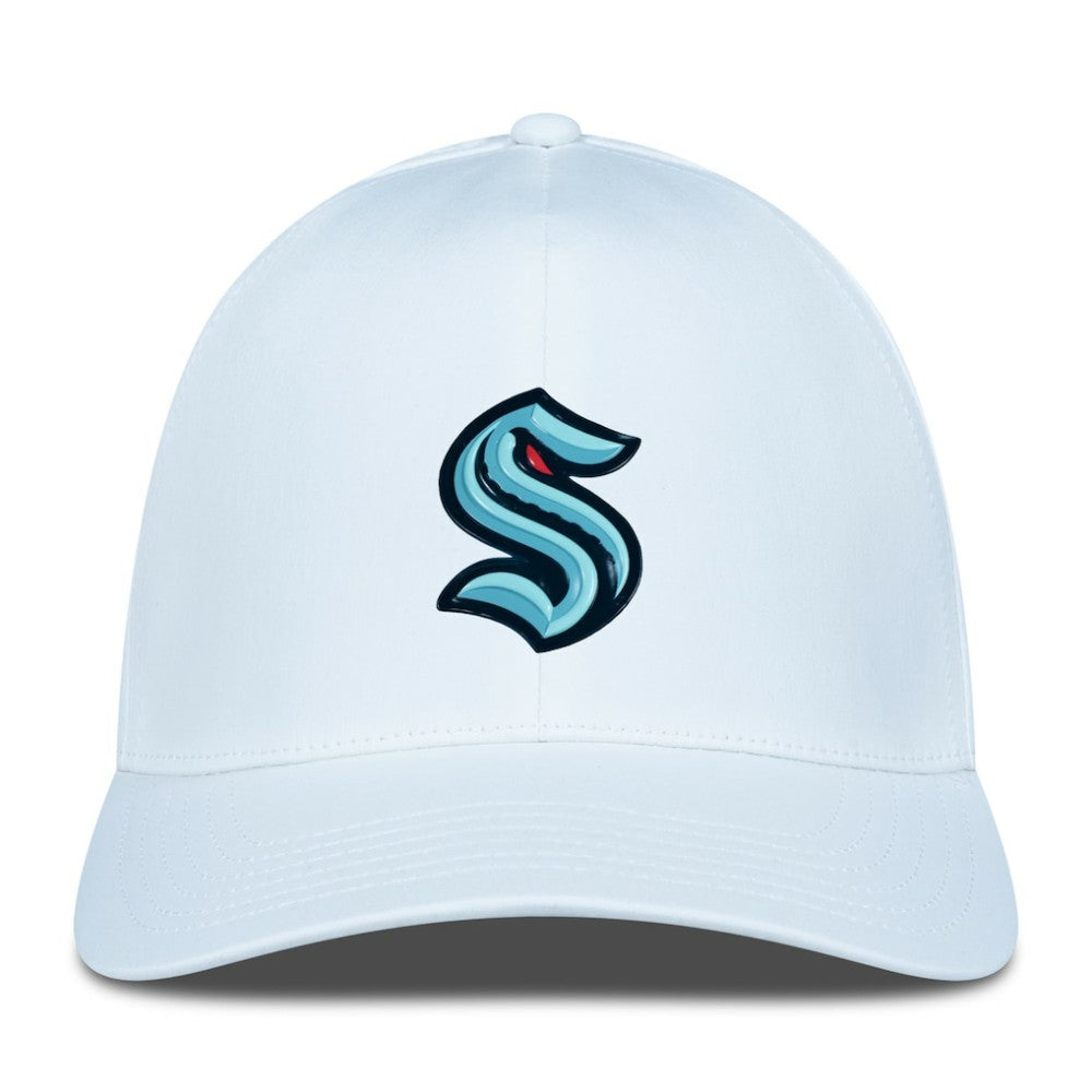 Seattle Kraken Levelwear Zeta Flex Hat - White - NHL 200656766