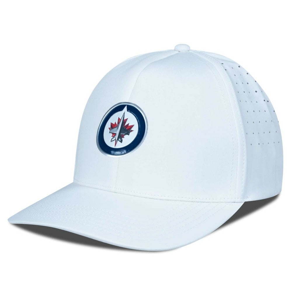 Winnipeg Jets Levelwear Zeta Flex Hat - White - NHL 200656779